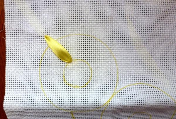 embroider all the petals