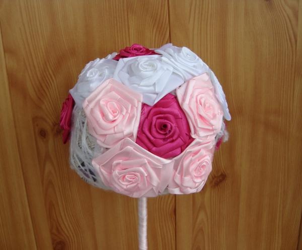 make from pink roses
