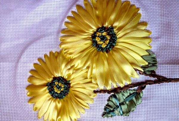 Cheerful sunflowers