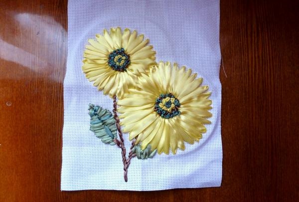 Cheerful sunflowers