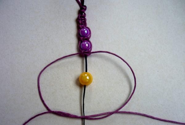 string a bead
