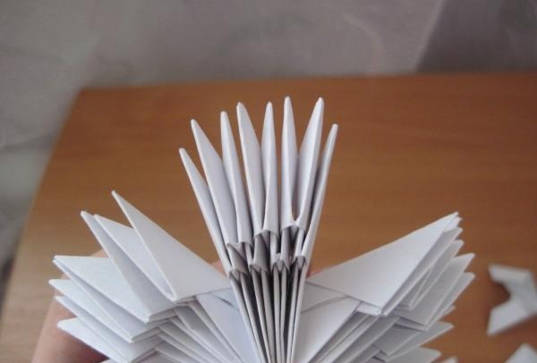 Modulární origami Veselý zajíček