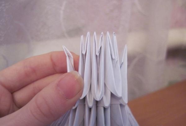 Mô-đun origami Chú thỏ vui vẻ