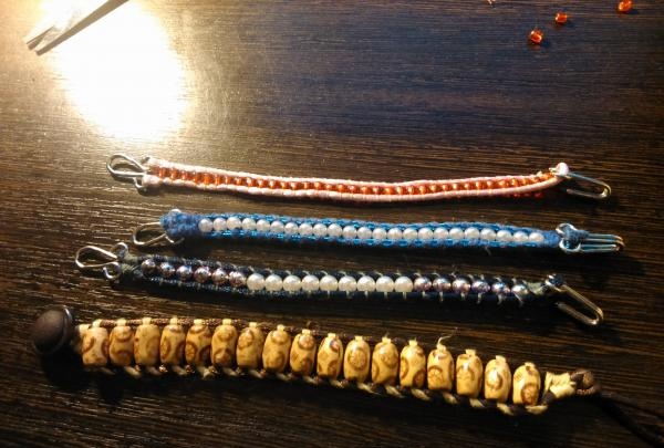 The resulting bracelets