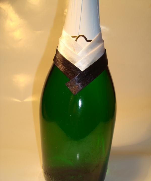 Botella de nuvi de casament