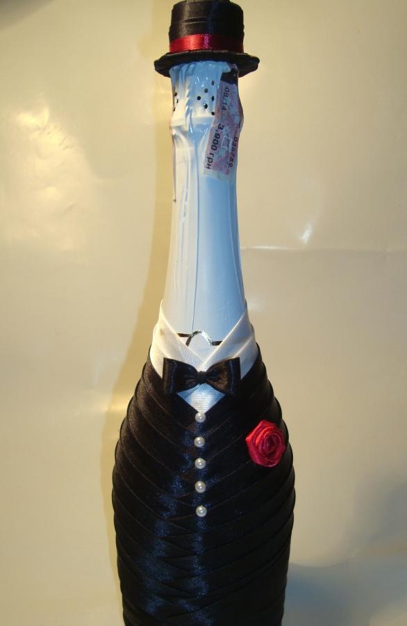 Botella de nuvi de casament