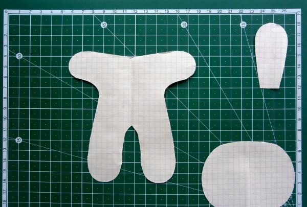 Let's redraw the toy pattern onto paper