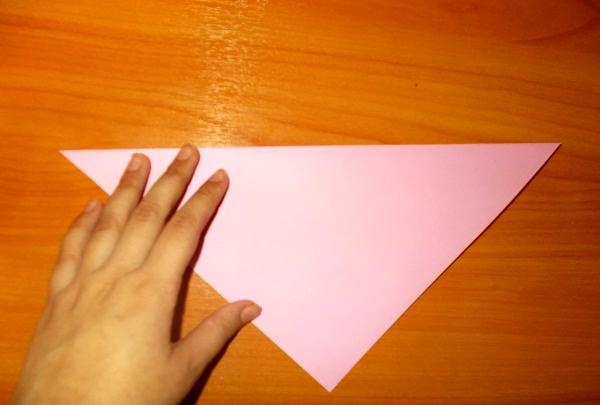 Vtipný origami slimák