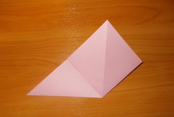 Nakakatawang origami snail