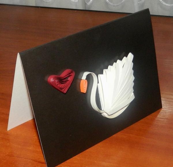 Swan postcard