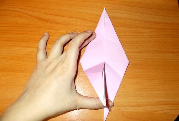 Komik origami salyangoz