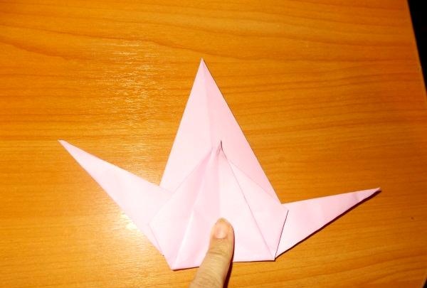 Cargol d'origami divertit