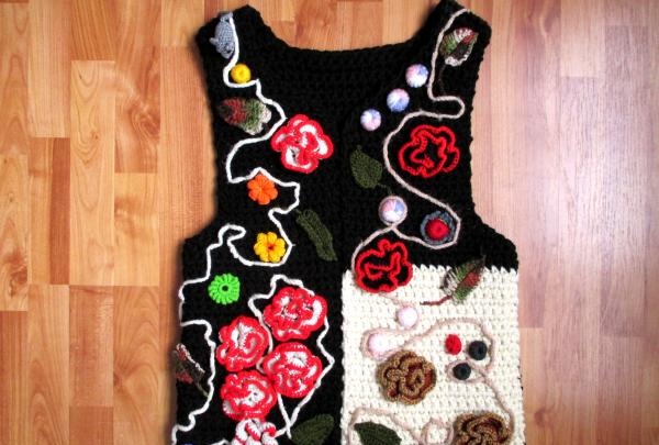 Gilet au crochet