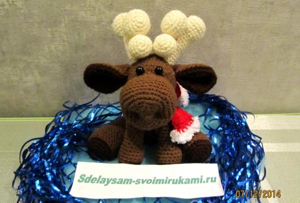 Mjukleksak Rudolph the Reindeer