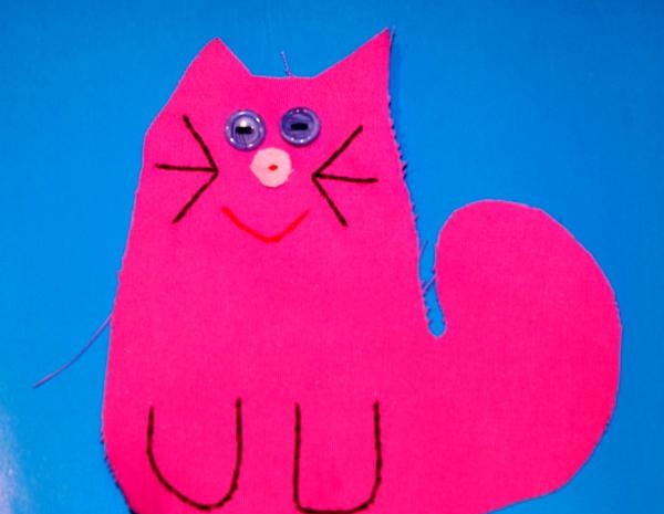 pink cat Murzik