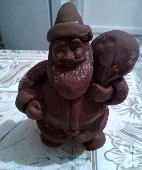 Chocolate Santa Claus