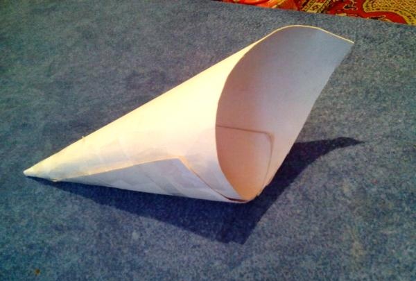 cone de papel