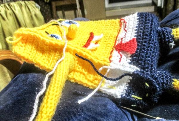 Crochet spongebob
