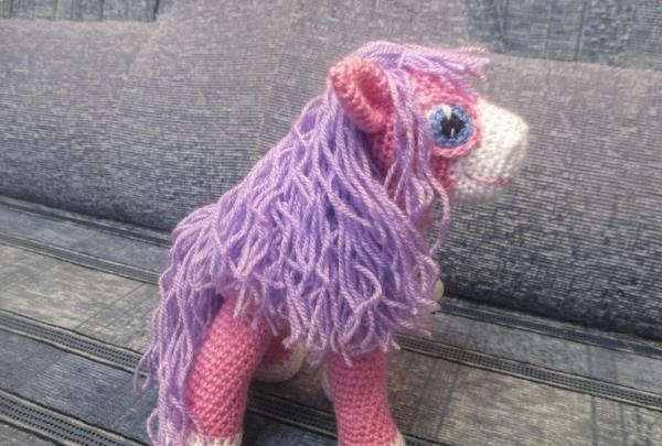 crochet horse