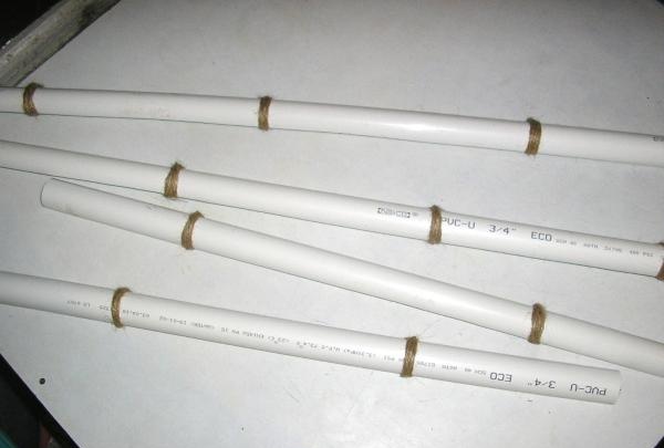vytváranie imitácií bambusových uzlov