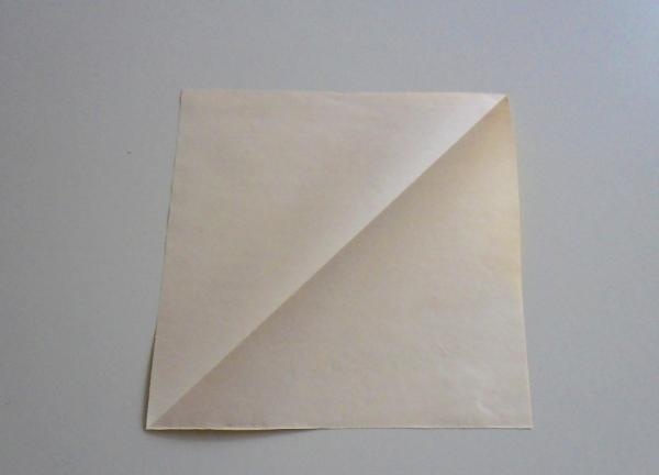 Jednoduchá papírová ryba