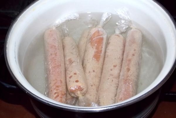 cook sausages