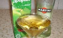 Den enklaste martinicocktailen