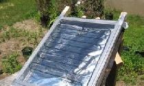 Colector solar DIY.