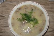 Pilz-Champignon-Suppe