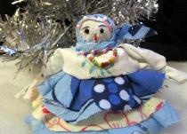 Rag κούκλα Snow Maiden