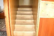 Installatie van trap naar zolder