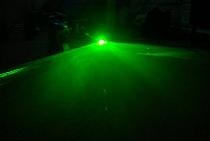 Installation laser avec effet "ciel liquide"