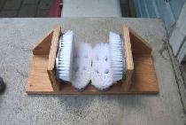 Dispositivo de limpieza de zapatos