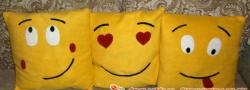 Smiley pillows