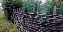 DIY ograda od pletera