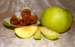 Handmade apple pastille