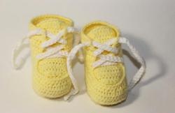 Heklane čizme za bebe