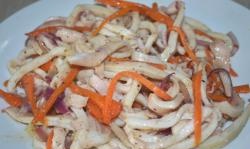 Hvordan lage mat Heh fra blekksprut