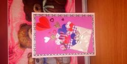 Sevgililer günü kartı “Aşk Mektubu”