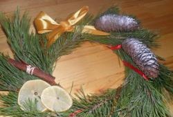 Spruce wreath