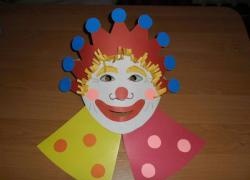 Clown-Maske