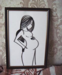 Pintura "Embarassada"