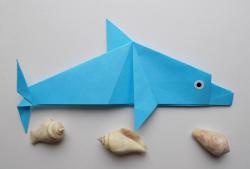 Dofí de paper