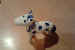 Clay horse