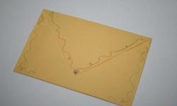Envelope for a postcard or letter