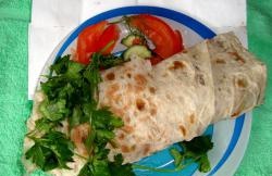 Pašdarināta shawarma