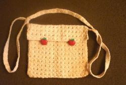 Crochet children's handbag