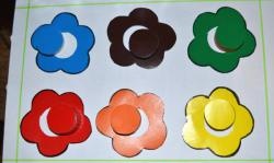 Vaikų žaidimas „Mokymasis spalvų“