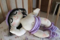 Sleeping baby doll