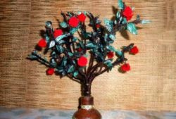Decorative apple tree